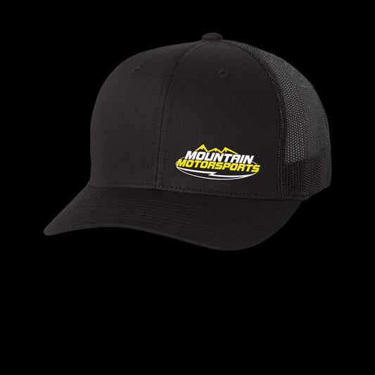 MMS Logo Trucker Hat Black