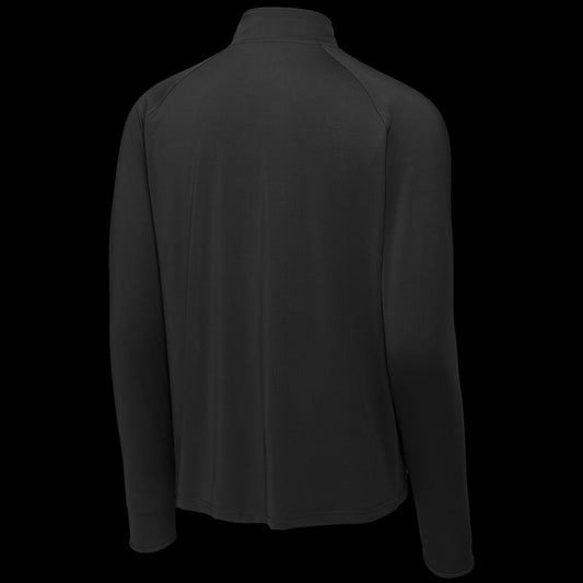 MMS Embroidered Logo 1/4 Zip Stretch Pullover