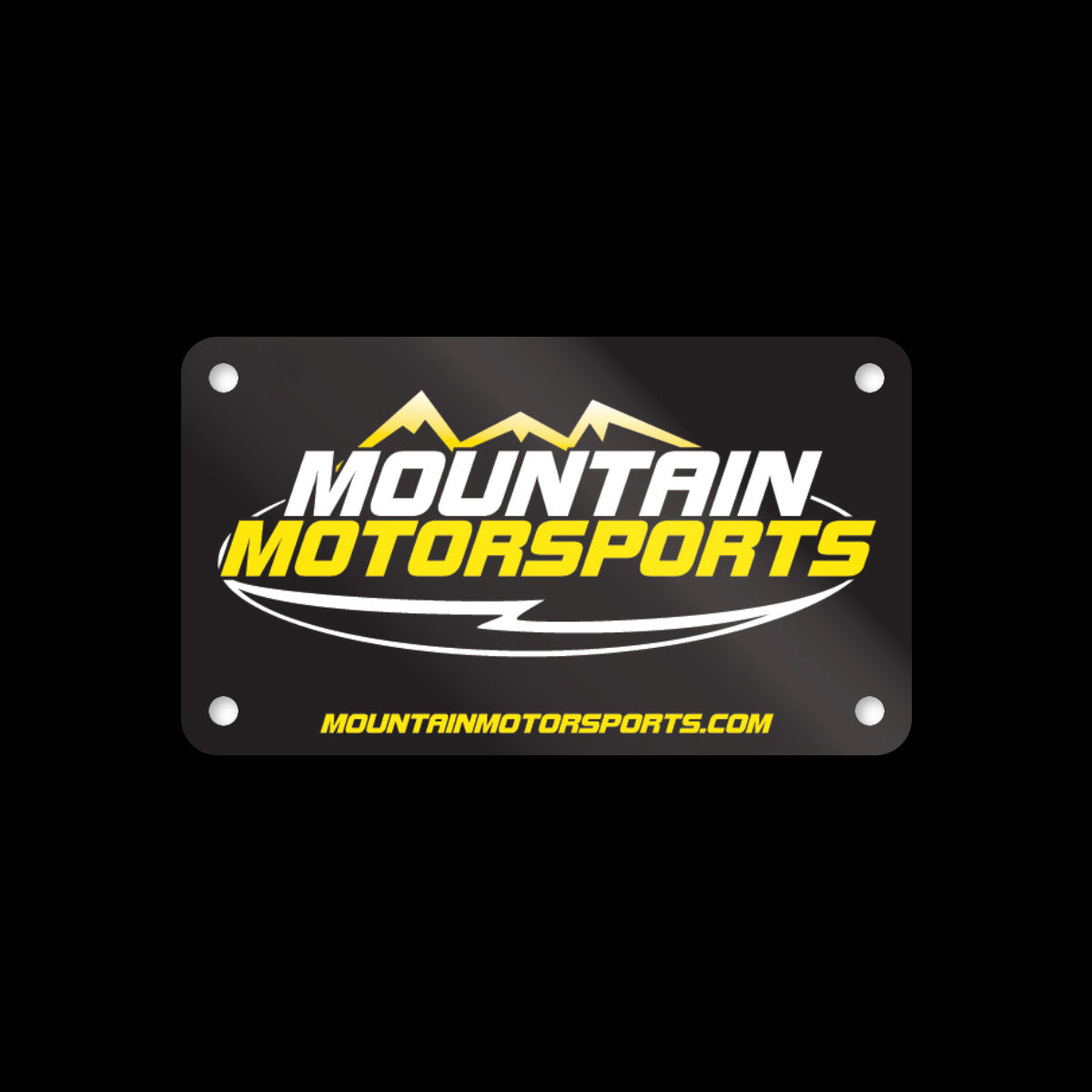 MMS Motorcycle Plate Insert