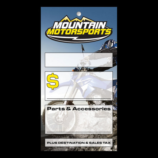 MMS New Vehicle Hang Tags