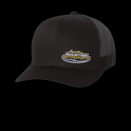 MMS Logo Trucker Hat Black Dealer Case